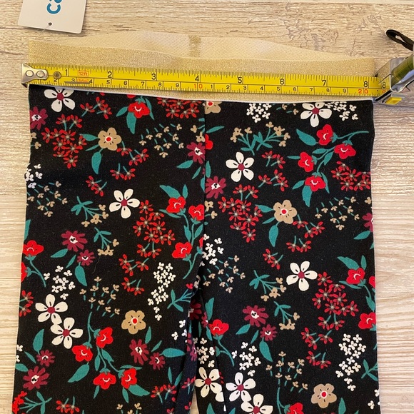 2 pairs of Carters leggings pants. Holiday print. Size Toddler 2T. - Picture 8 of 11